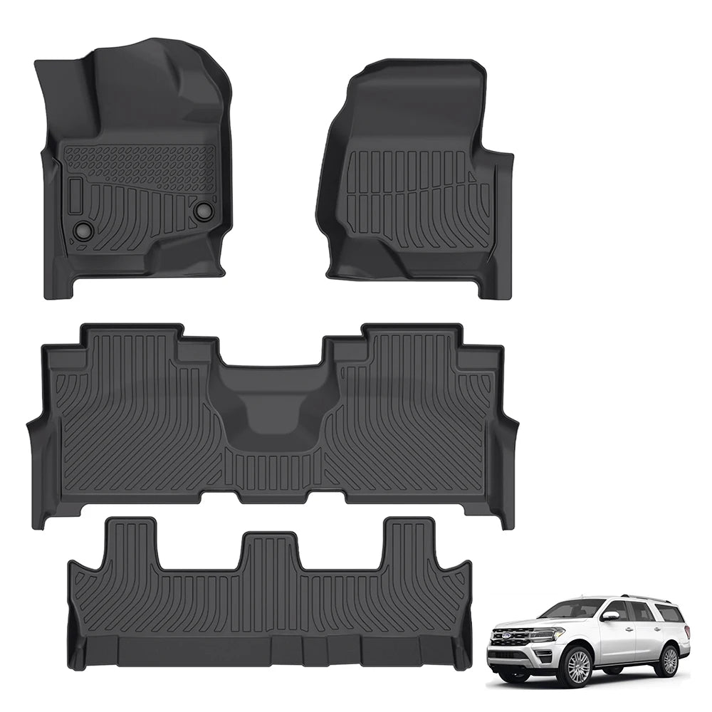 Ford Expedition Max Bench Seating 2021-2024 Car Floor Mats Custom wholesale
