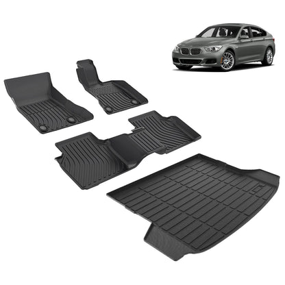 Bmw 5 Series Gran Turismo GT F07 RHD 2014-2017 Car Floor Mats Custom Wholesale