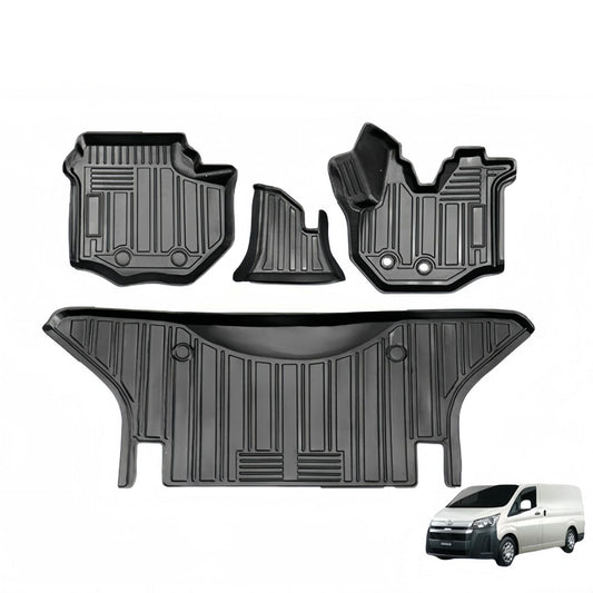 Toyota HIACE 200 RHD 2011-2017 TPE Car Floor Mats