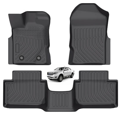 Ford Ranger Cabina Y Media 2021 Car Floor Mats Custom wholesale