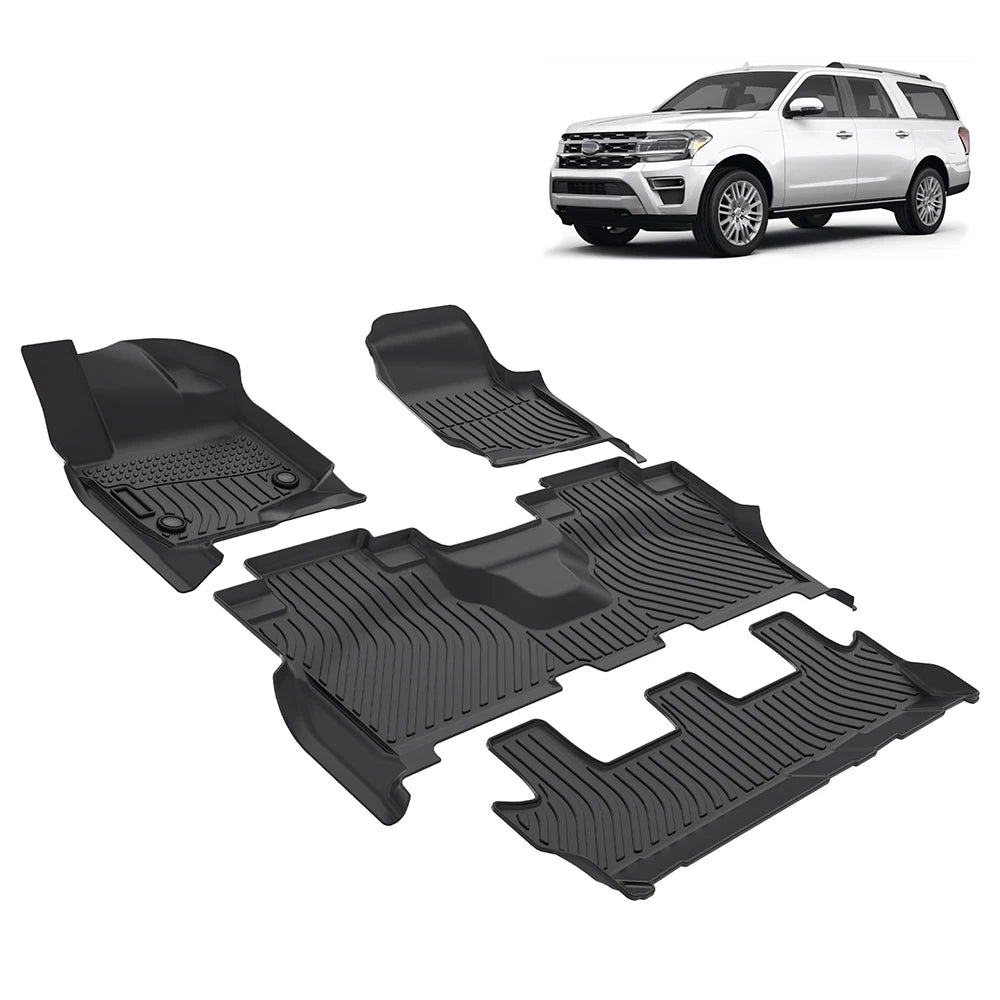 Ford Expedition Max Bench Seating 2021-2024 Car Floor Mats Custom wholesale