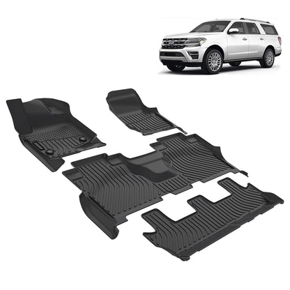 Ford Expedition Max Bench Seating 2021-2024 Car Floor Mats Custom wholesale