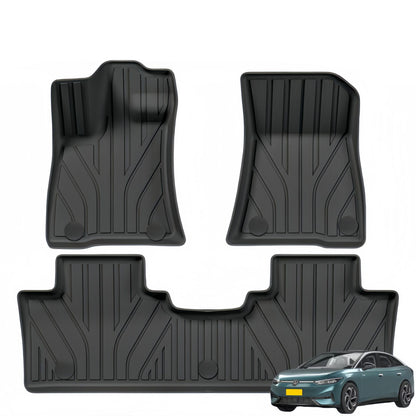 For 2024 Volkswage ID.7 VIZZION TPE Car Floor Mat/Trunk Mat