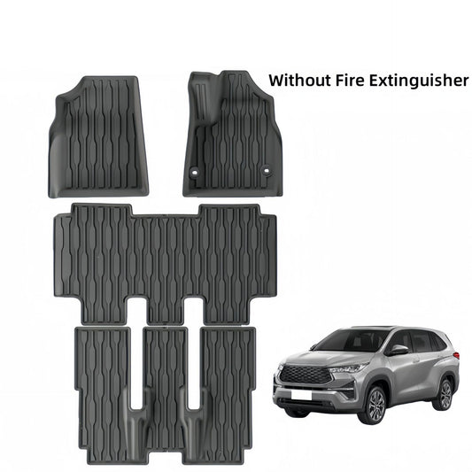 For 2023 Toyota Innova Zenix RHD Without Extinguisher TPE Car Floor Mat
