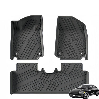 For 2023- 2025 Hyundai IONIQ 6 3D Carpet TPE Car Floor Mat/Rear Trunk Mat