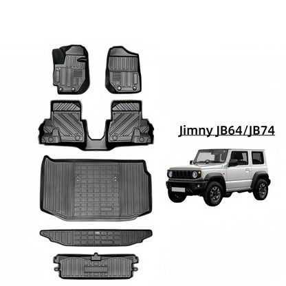 For 2019 SUZUKI JimnyJB64/JB74 TPE Car Floor Mat/Trunk Mat