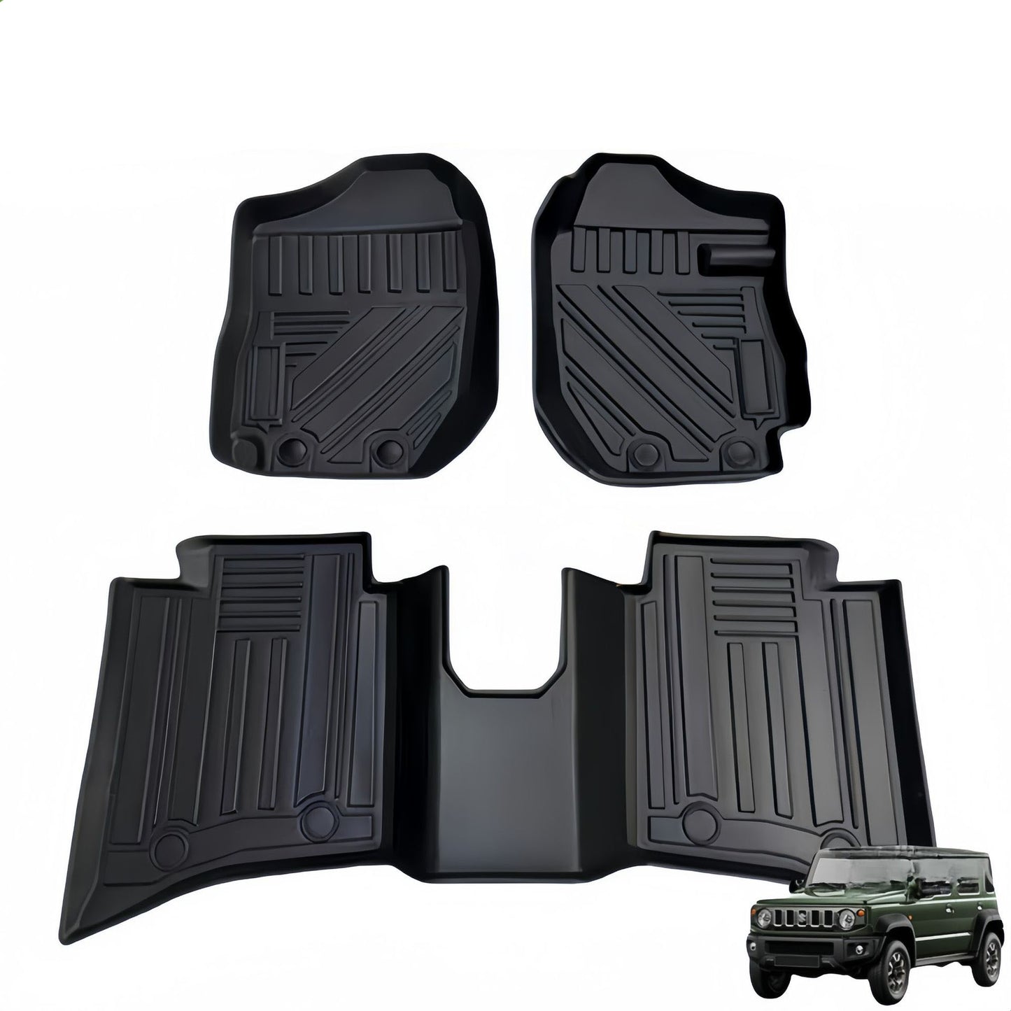 For 2024 SUZUKI Jimny 5door AT/MT LHD/RHD TPE Car Floor Mat