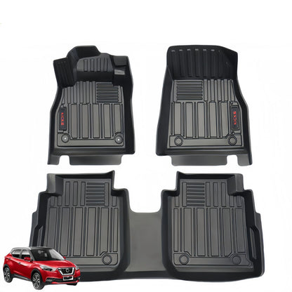 For 2017-2023 Nissan KICKS LHD TPE Car Floor Mat/Rear Trunk Mat