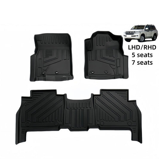 For 2010-2022 Toyota Land Cruiser LC200 LHD/RHD TPE Car Floor Mat
