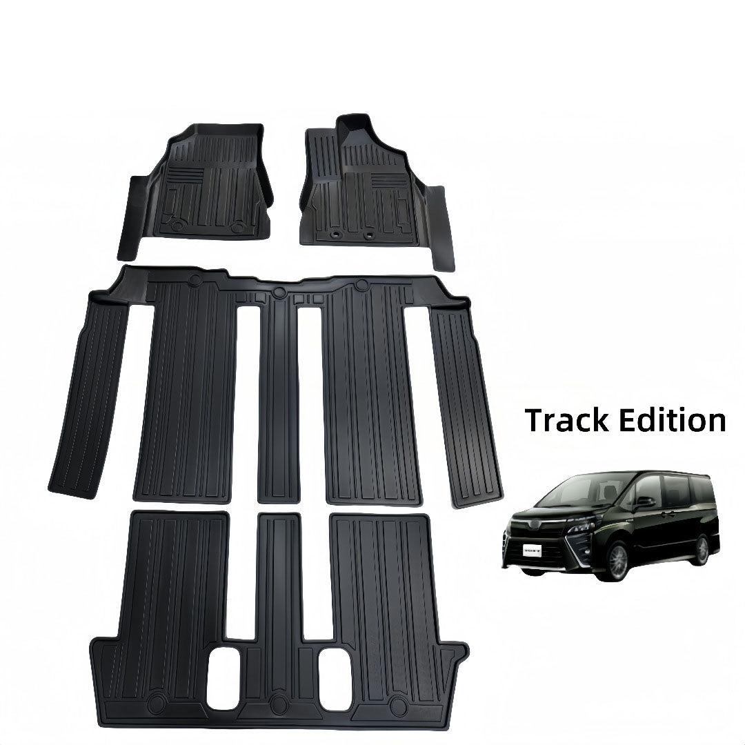 For Toyota noah/voxy 80 series RHD Car Carpet 3D TPE Car Floor Mat