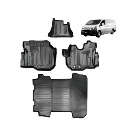 Nissan NV350 RHD Car TPE Car Floor Mat/Rear Trunk Mat