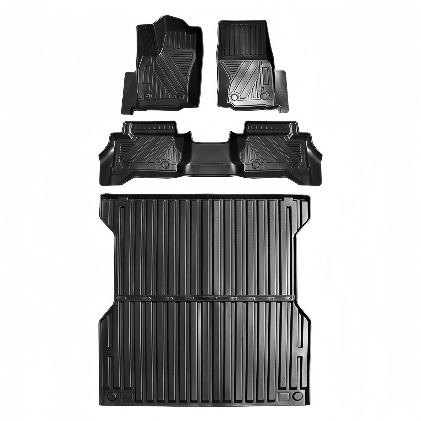 For 2016 Toyota TACOMA 3D TPE Car Floor Mat/Rear Bucket Mat