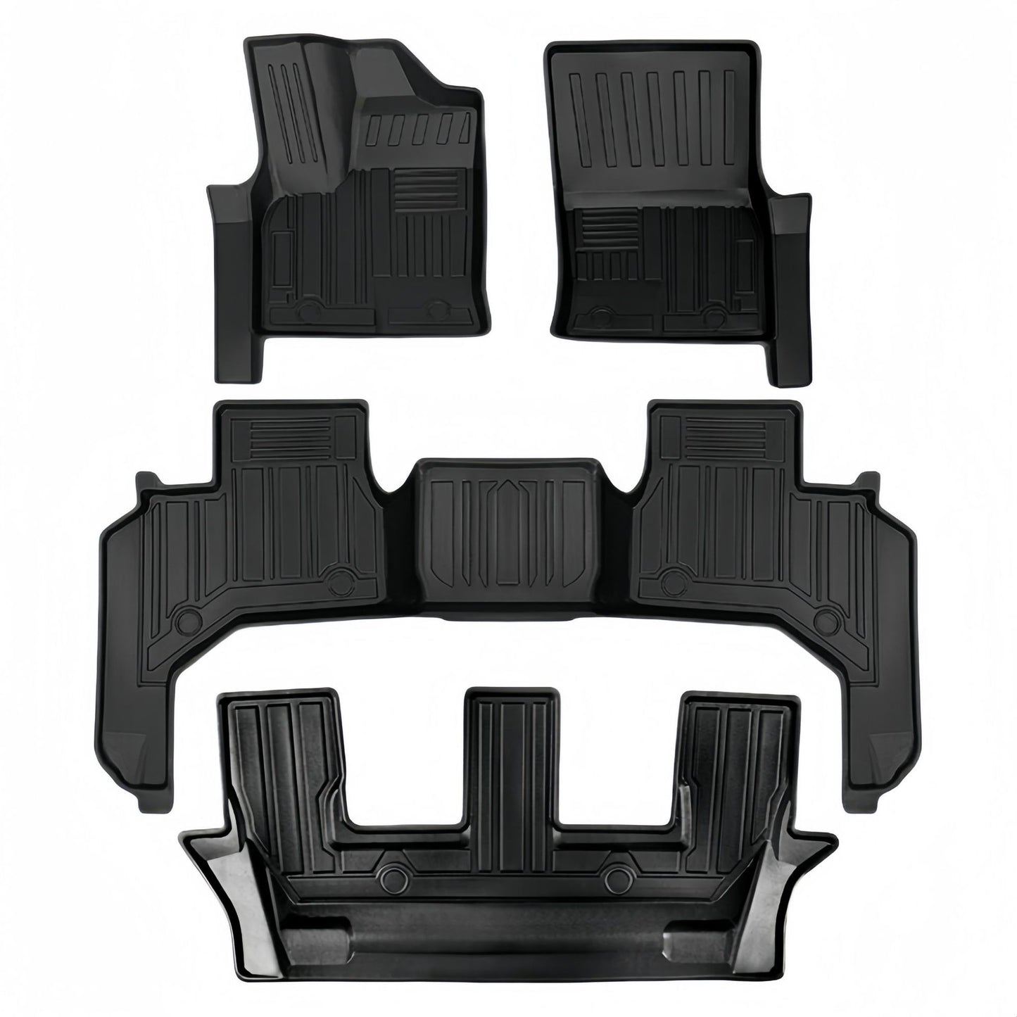 For 2022 Toyota Land Cruiser LC300 LHD TPE Car Floor Mat/Trunk Mat