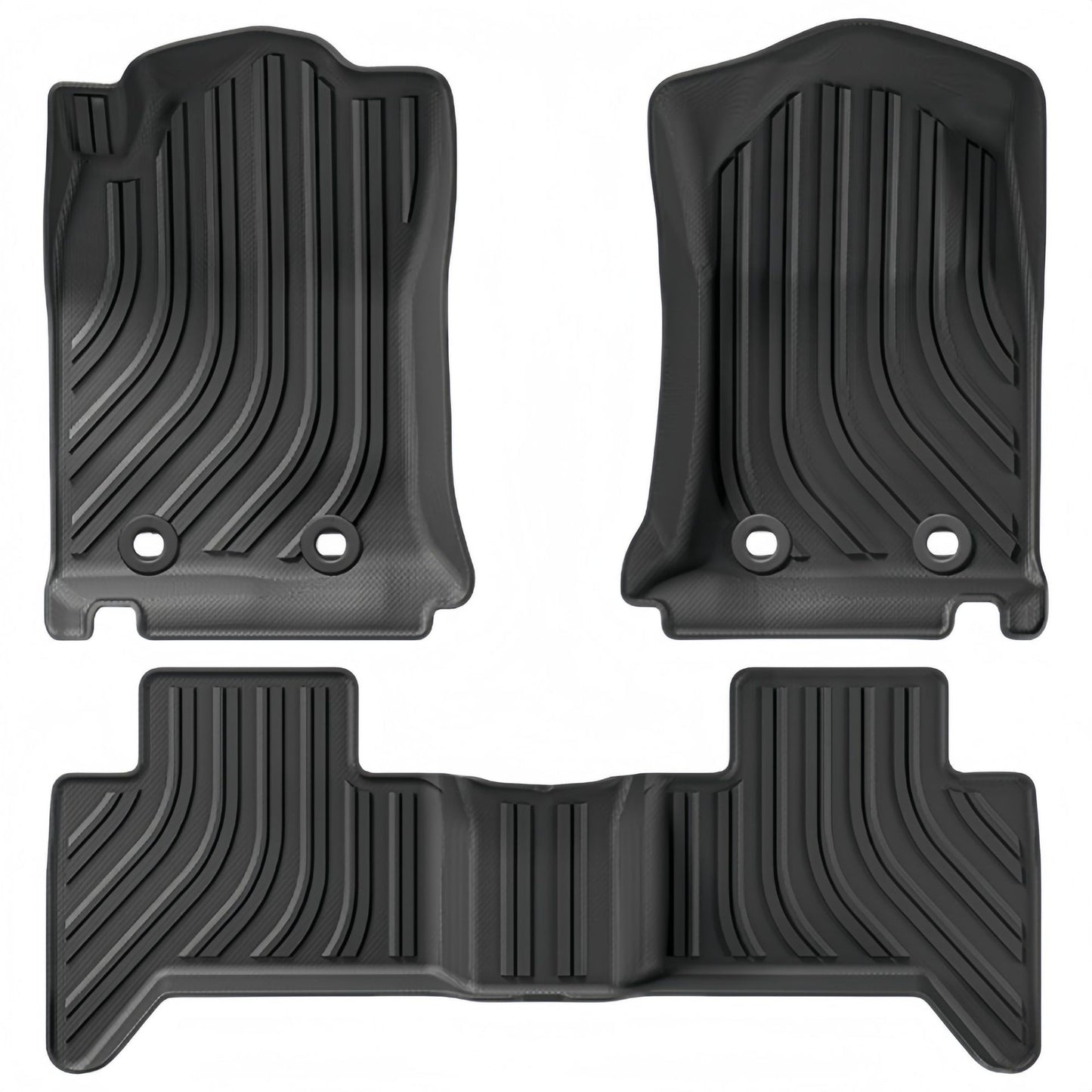For 2004- 2024 TOYOTA TACOMA LHD TPE Car Floor Mat / Rear Bucket Mat