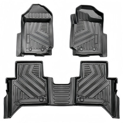 For 2015  Ford RANGER Car Waterproof Carpet TPE Car Floor Mat
