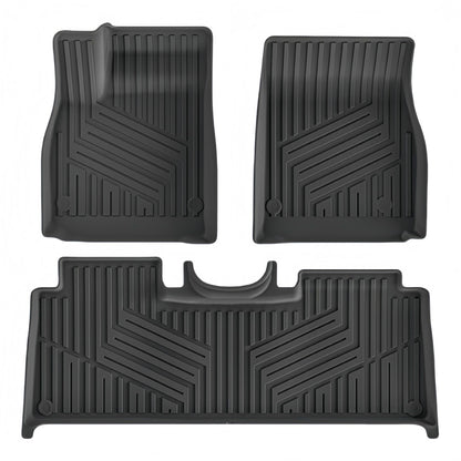 For 2023-2025 AVATR 11 3D Carpet TPE Car Floor Mat/Rear Trunk Mat