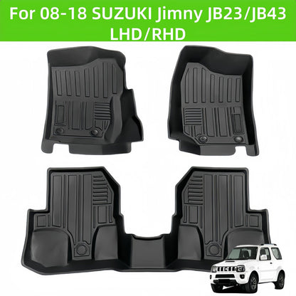 For 2008-2018 SUZUKI Jimny JB23/JB43 LHD/RHD TPE Car Floor Mat