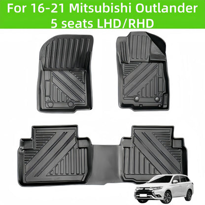 Mitsubishi Outlander LHD/RHD 2016-2021 TPE Car Floor Mat