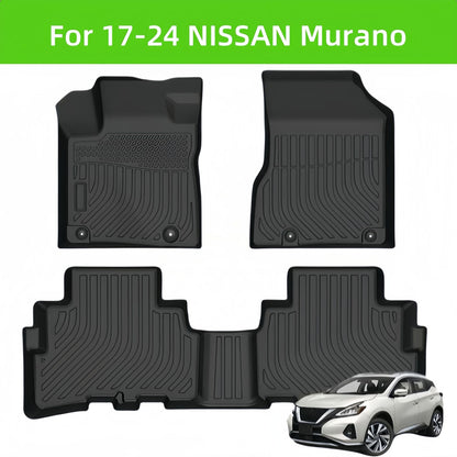 For 2017-2024 Nissan Murano LHD TPE Car Floor Mat/Rear Trunk Mat Minimum order 30 sets