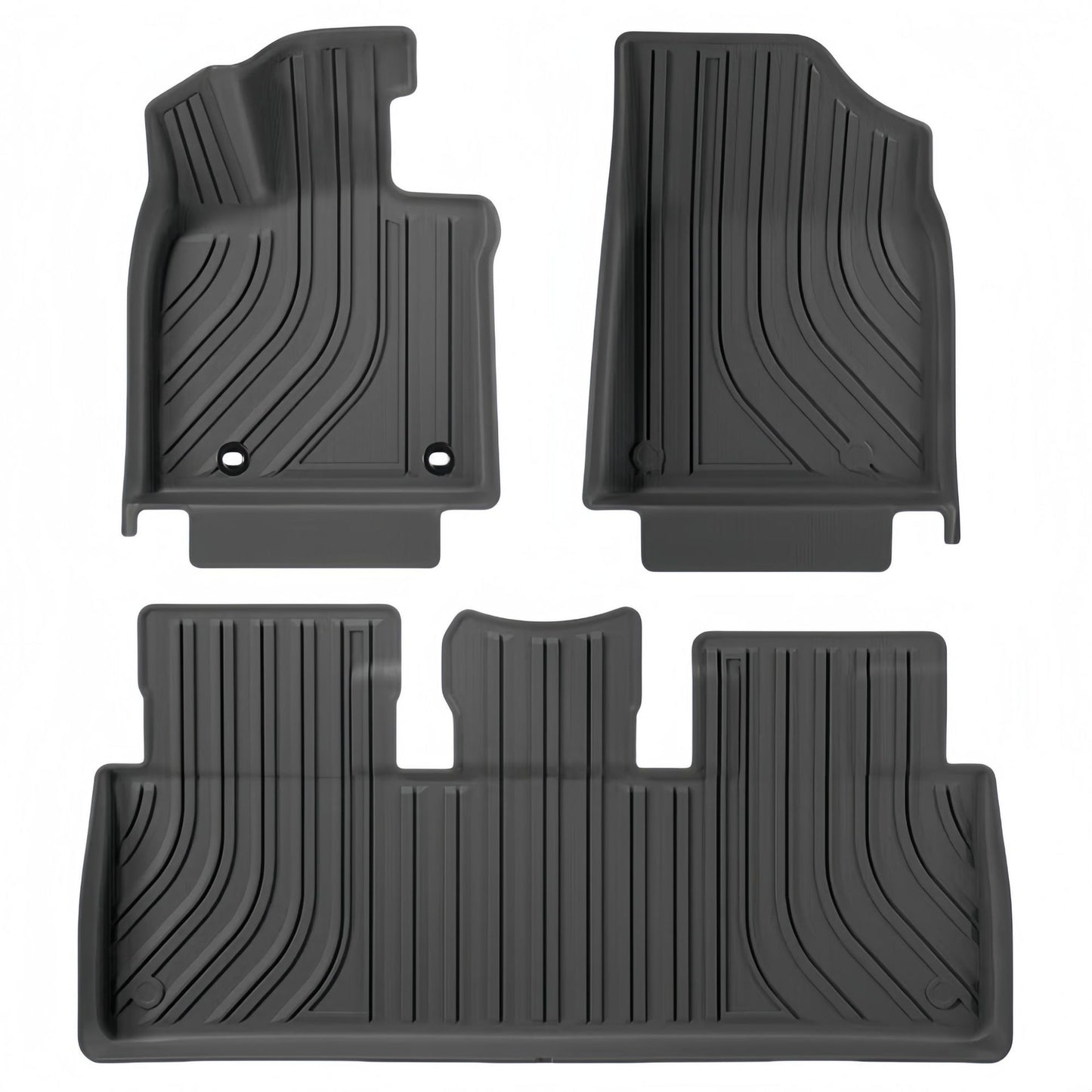 For 2023 Toyotia BZ3 LHD 3D TPE Car Floor Mat/Rear Trunk Mat