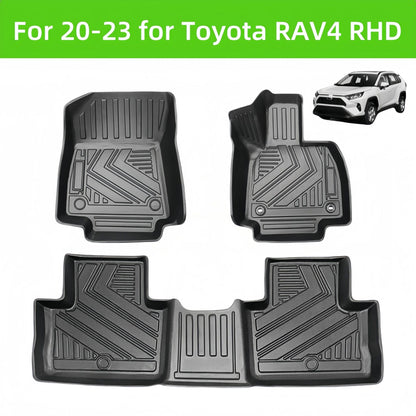 Toyota RAV4 Gasoline/Hybrid 2020-2023 TPE Car Floor Mats