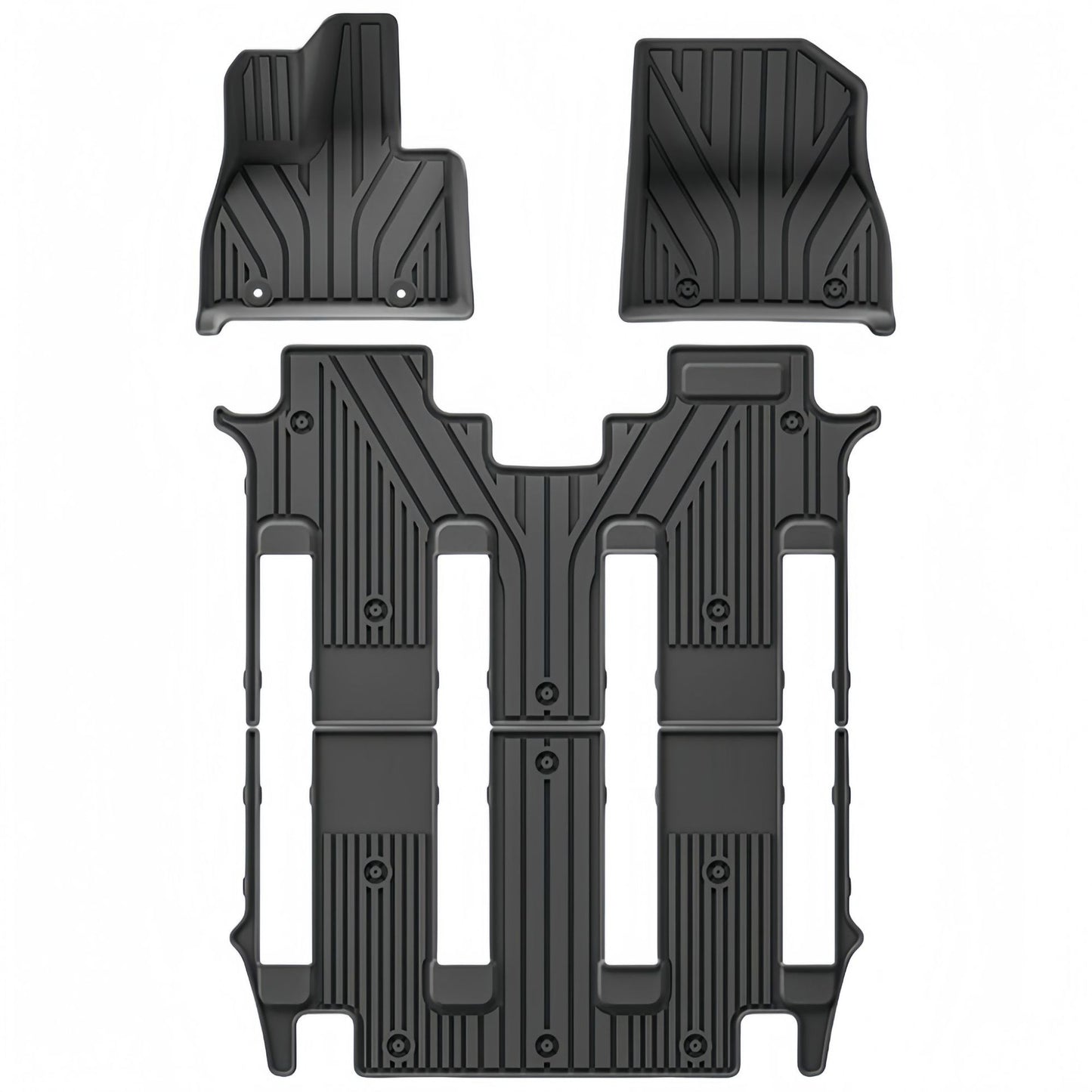 For 2025 BYD Xia/Summer LHD TPE Car Floor Mat/Rear Trunk Mat