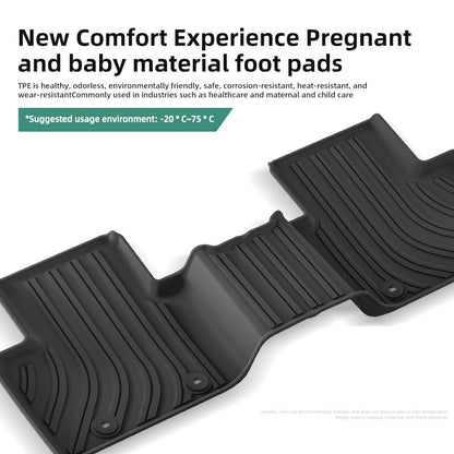 For 2025 Toyota CROWN ESTATE RHD TPE Car Floor Mat/Rear Trunk Mat