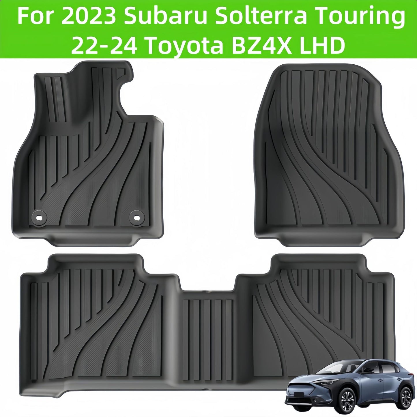 Subaru Solterra Touring 2023/2022-2024 Toyota BZ4X TPE Car Floor Mat