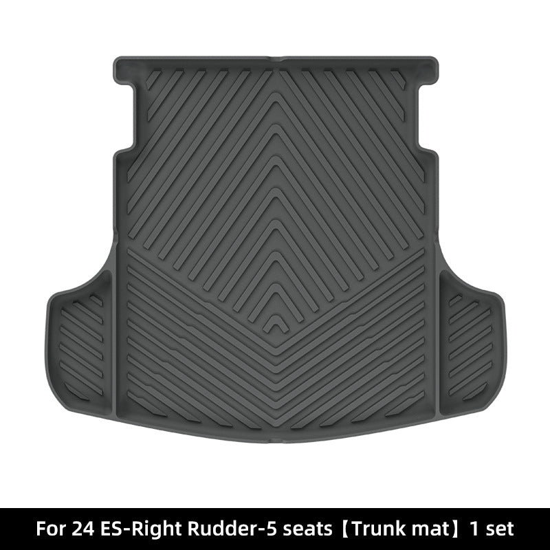 For 2024 Aion ES RHD Carpet TPE Car Floor Mat/Rear Trunk Mat