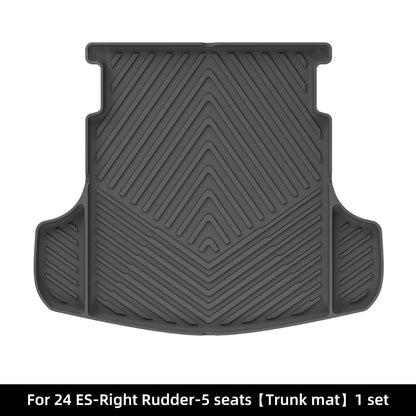 For 2024 Aion ES RHD Carpet TPE Car Floor Mat/Rear Trunk Mat