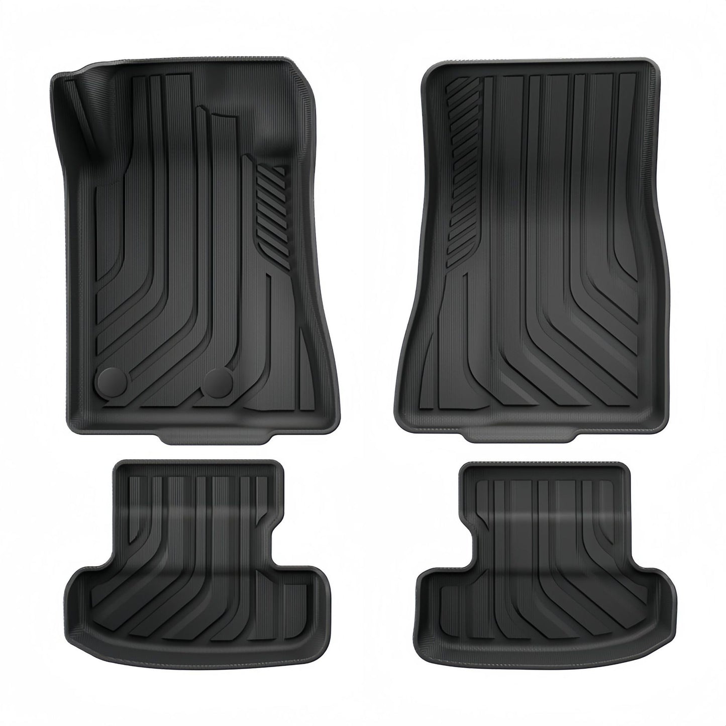 For 15-24 Ford Mustang Fuel TPE Car Floor Mat/Rear Trunk Mat
