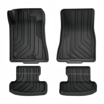 For 15-24 Ford Mustang Fuel TPE Car Floor Mat/Rear Trunk Mat