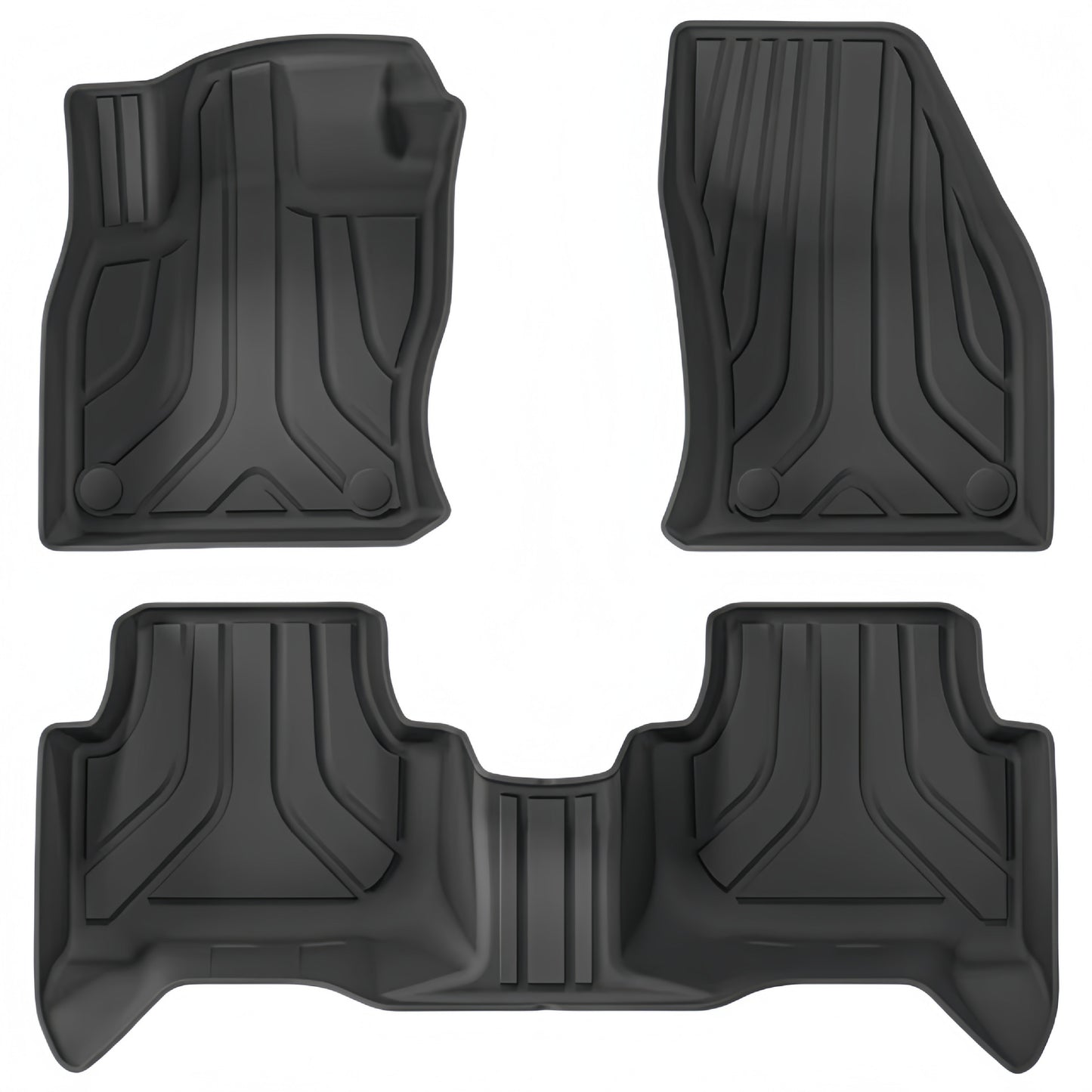 For 2024  Volkswage T-ROCT Fuel LHD 3DCarpet TPE Car Floor Mat/Back Mat