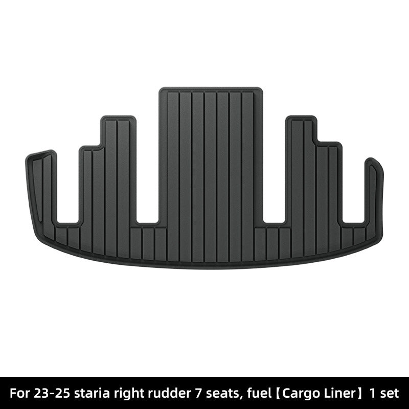For 2023-2025 Hyundai Starex/Staria Fuel RHD TPE 3D Car Floor Mat