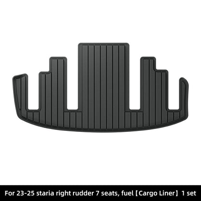 For 2023-2025 Hyundai Starex/Staria Fuel RHD TPE 3D Car Floor Mat