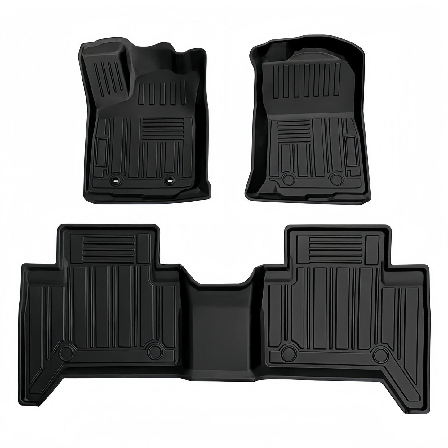 For 2016- 2023 TOYOTA TACOMA Waterproof Carpet TPE Car Floor Mat
