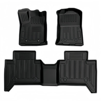 For 2016- 2023 TOYOTA TACOMA Waterproof Carpet TPE Car Floor Mat