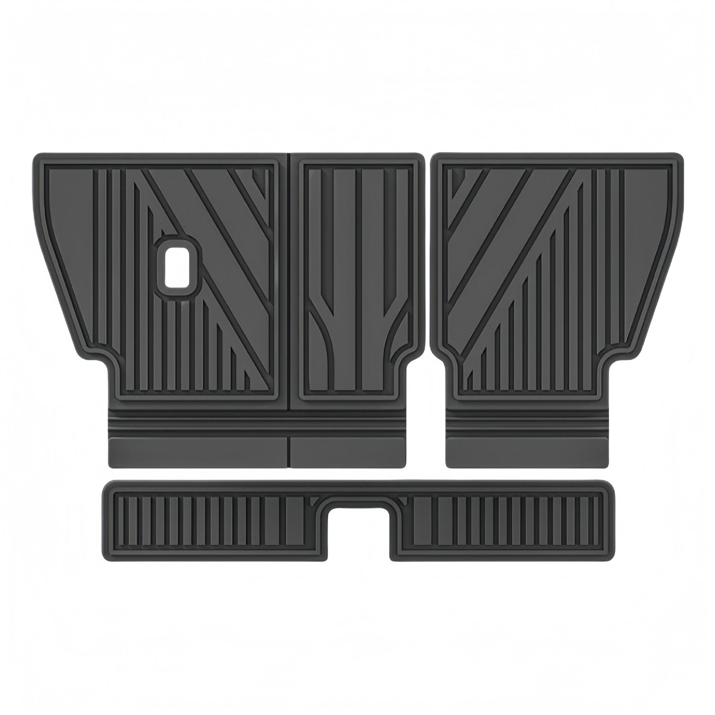 For 2025 BYD Xia/Summer LHD TPE Car Floor Mat/Rear Trunk Mat