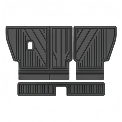 For 2025 BYD Xia/Summer LHD TPE Car Floor Mat/Rear Trunk Mat