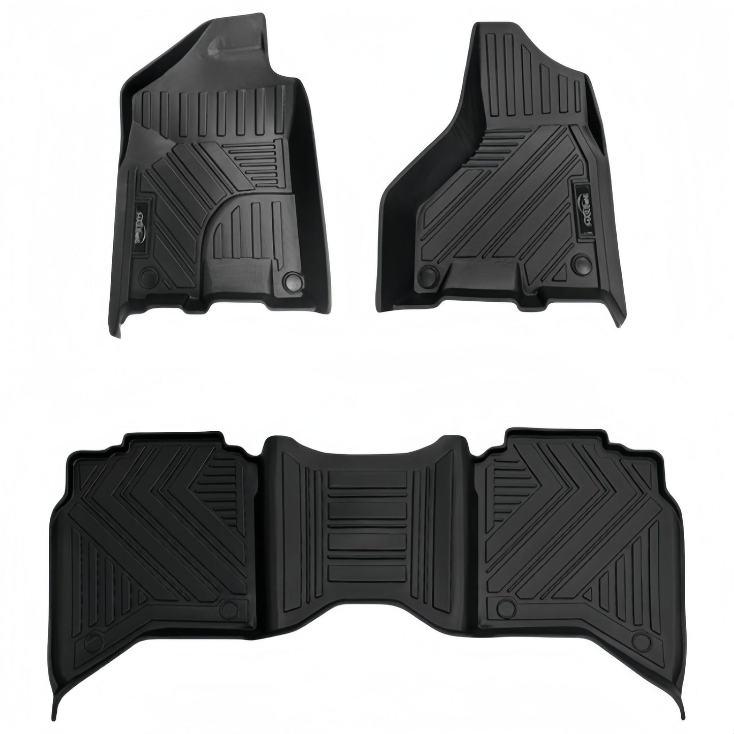 Dodge RAM 1500 2013-2024 LHD Car 3D Carpet TPE Car Floor Mat