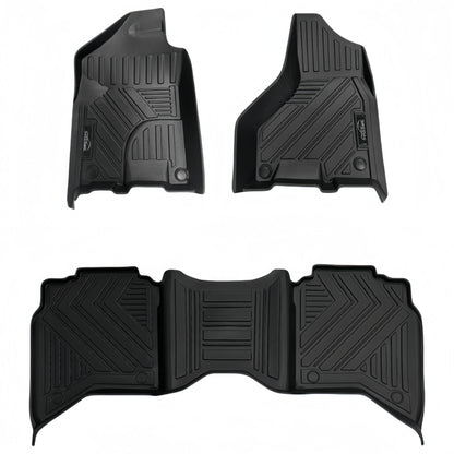 Dodge RAM 1500 2013-2024 LHD Car 3D Carpet TPE Car Floor Mat