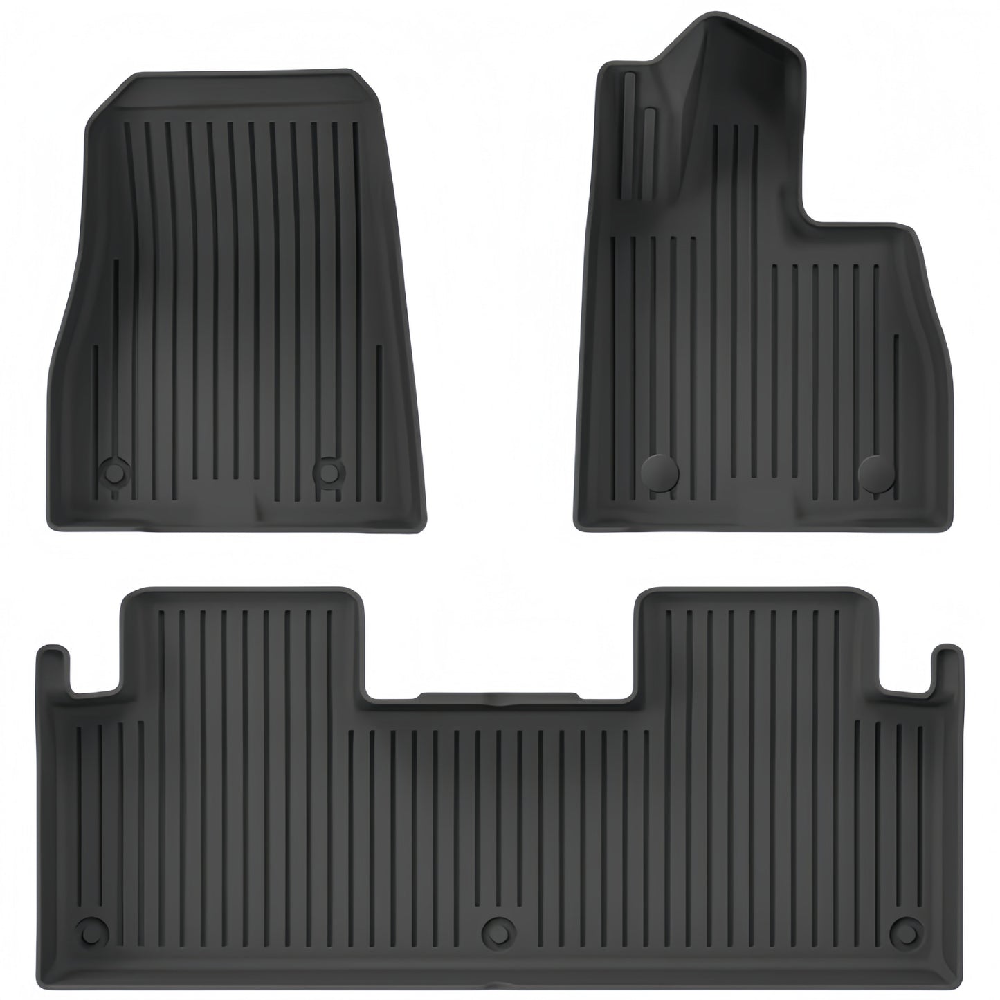 For 2023-2024 AION Hyper HT RHD TPE Car Floor Mat/Rear Trunk Mat