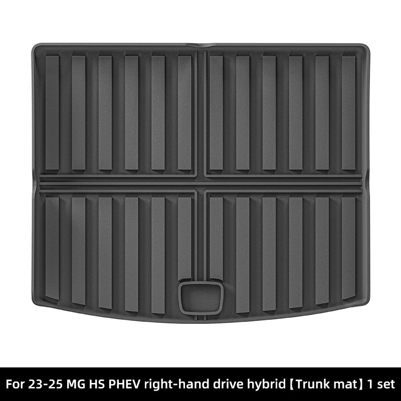 For 2023-2025 MG HS PHEV RHD TPE Car Floor Mat/Rear Trunk Mat