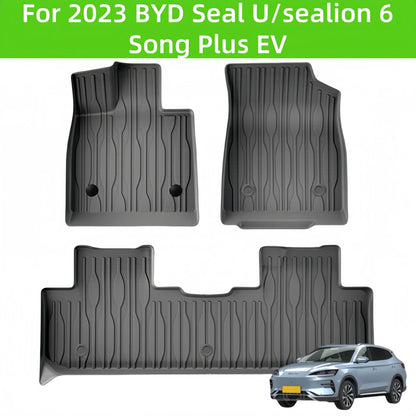For 2023 BYD Seal U/sealion 6/ Song Plus EV TPE Car Floor Mat