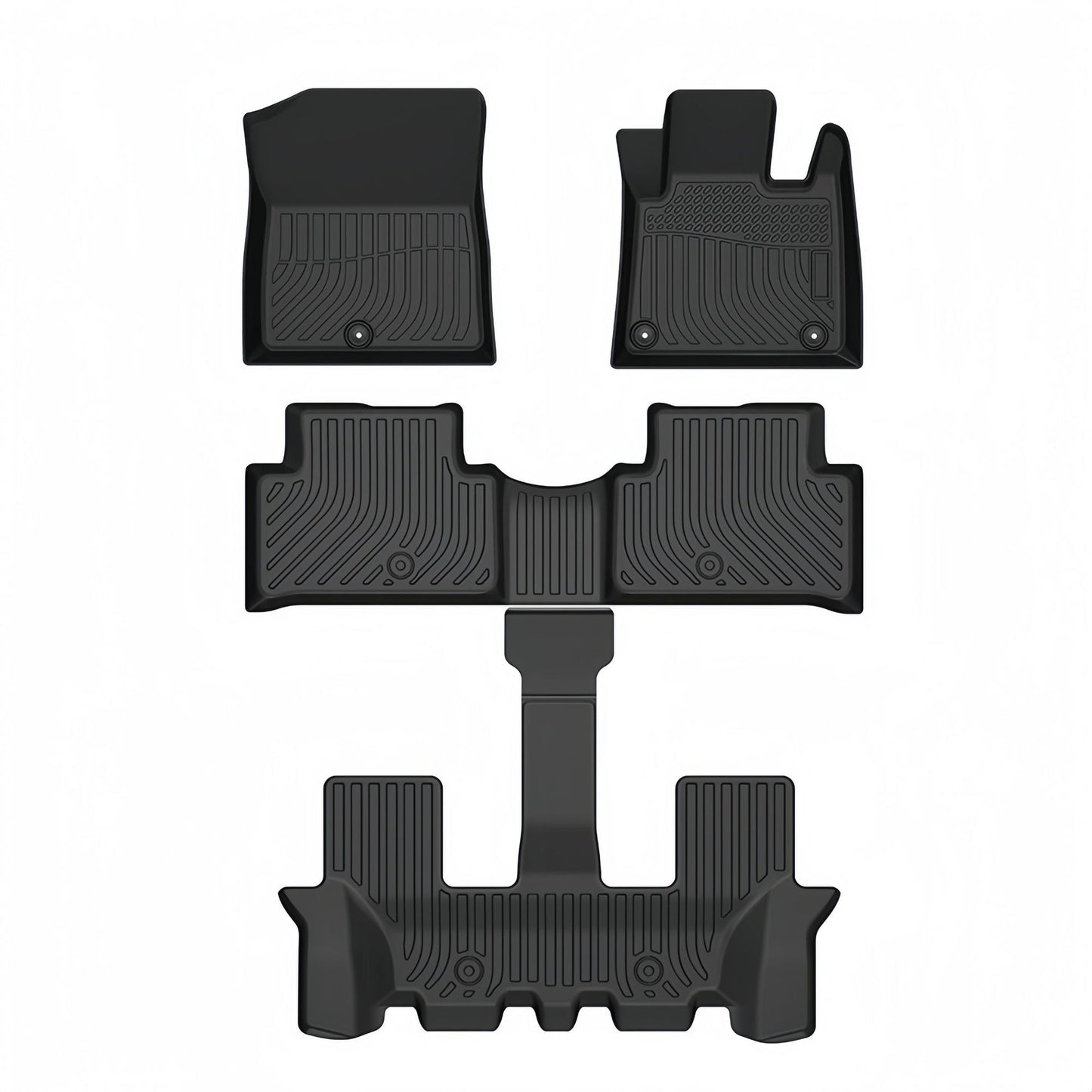 For 2021- 2024 KIA Sorento RHD Fuel/Hybrid 3D Carpet TPE Car Floor Mat Minimum order 30 sets