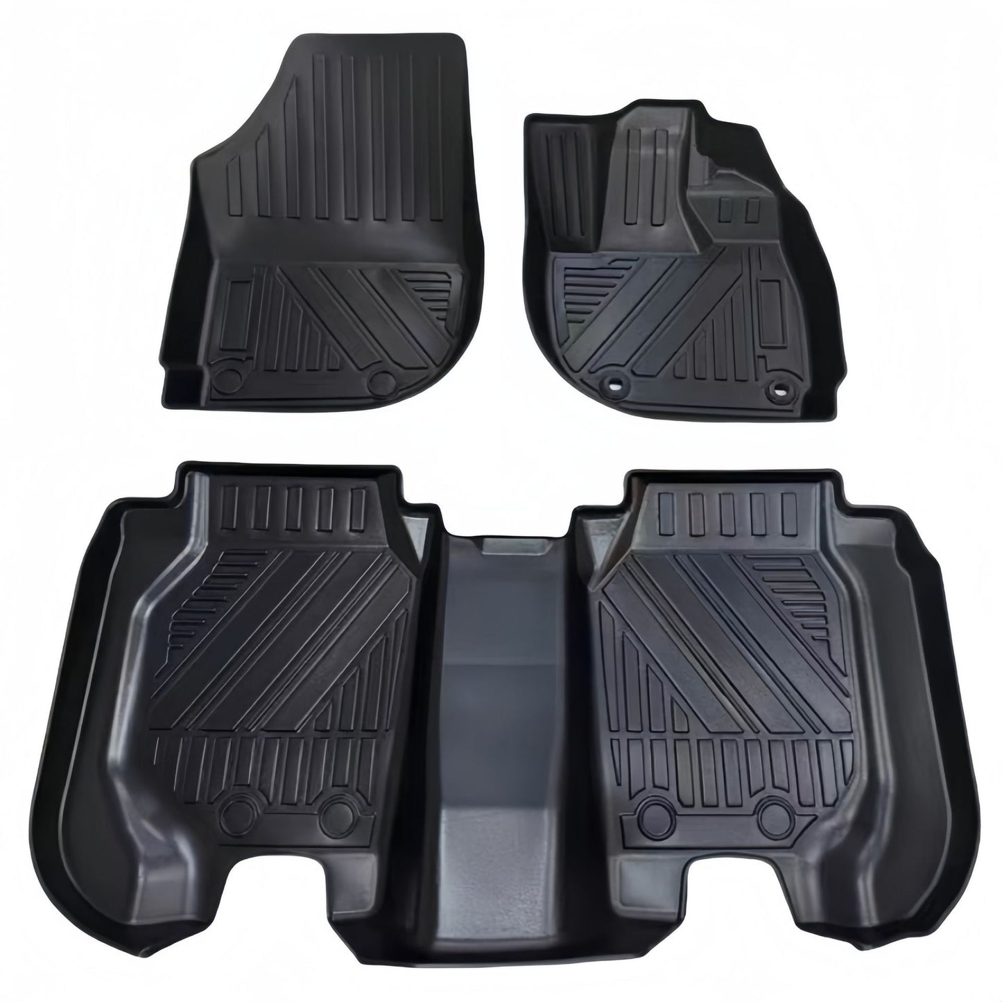 For 2015-2024 Honda City LHD/RHD Waterproof Carpet 3D TPE Car Floor Mat