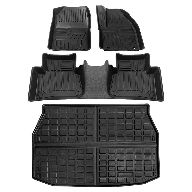 For 2018- 2023 Toyota C-HR LHD/RHD TPE Car Floor Mat/ CHR Rear Trunk Mat