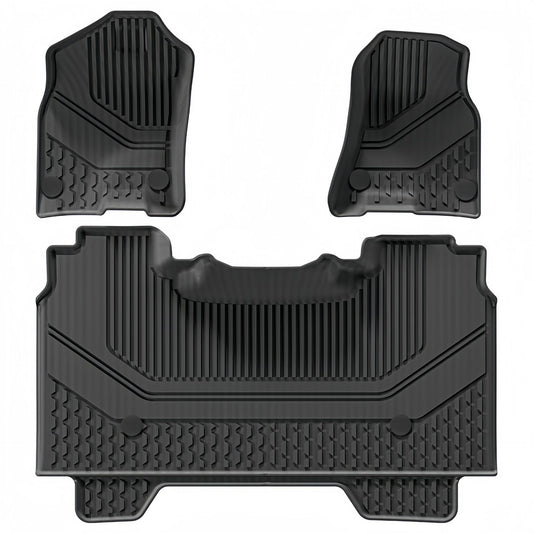 Dodge RAM 1500 2019-2024 TPE Car Floor Mat/Rear Bucket Mat
