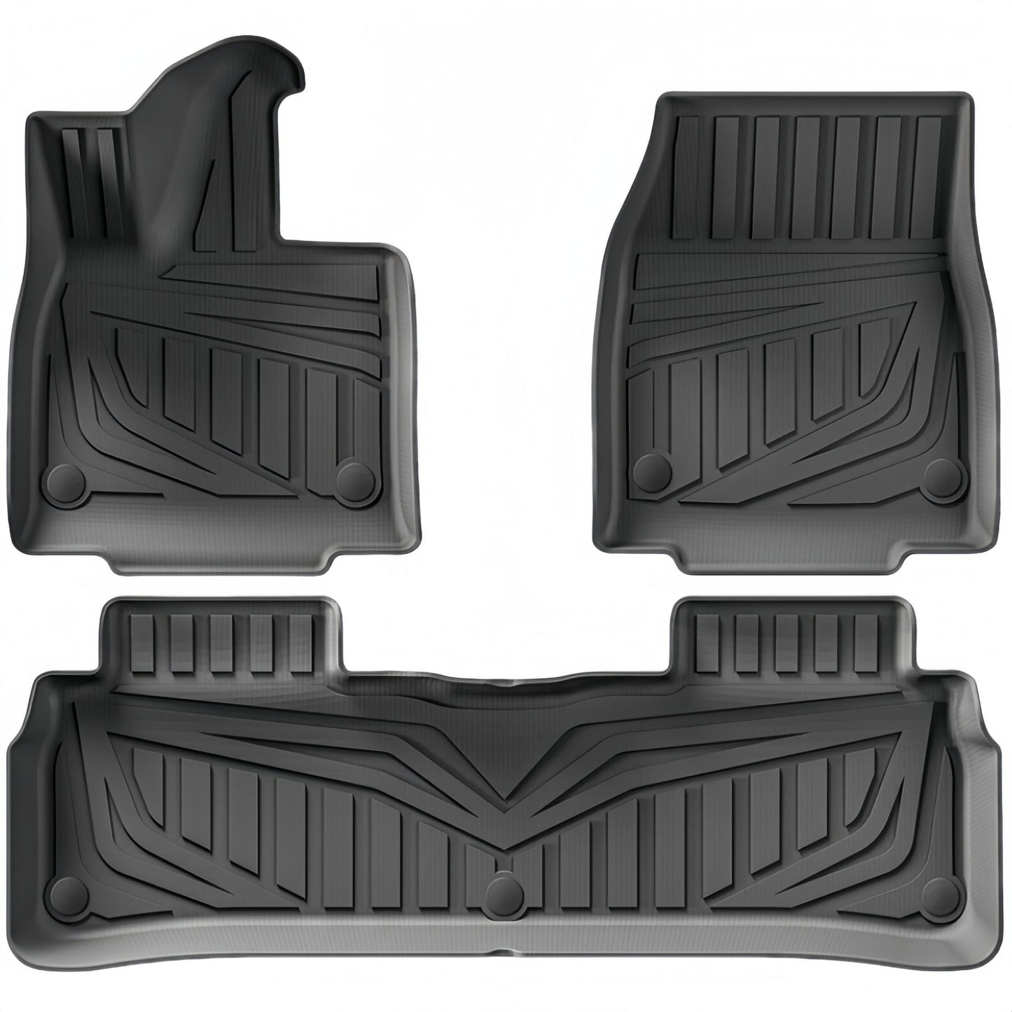 For 2024 AVATR 07 3D Carpet TPE Car Floor Mat/Rear Trunk Mat