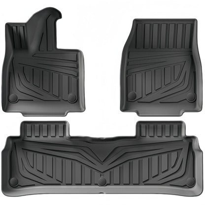For 2024 AVATR 07 3D Carpet TPE Car Floor Mat/Rear Trunk Mat
